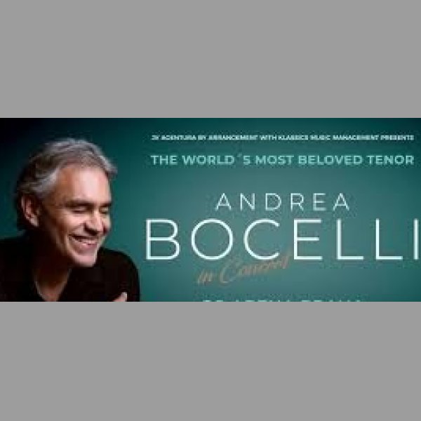 Andrea Bocelli - O2 aréna  30.11. - VIP sektor