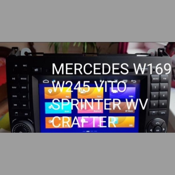 AUTORÁDIA PRO MERCEDES-BENZ VW Crafter SPRINTER/VITO/VIANO A