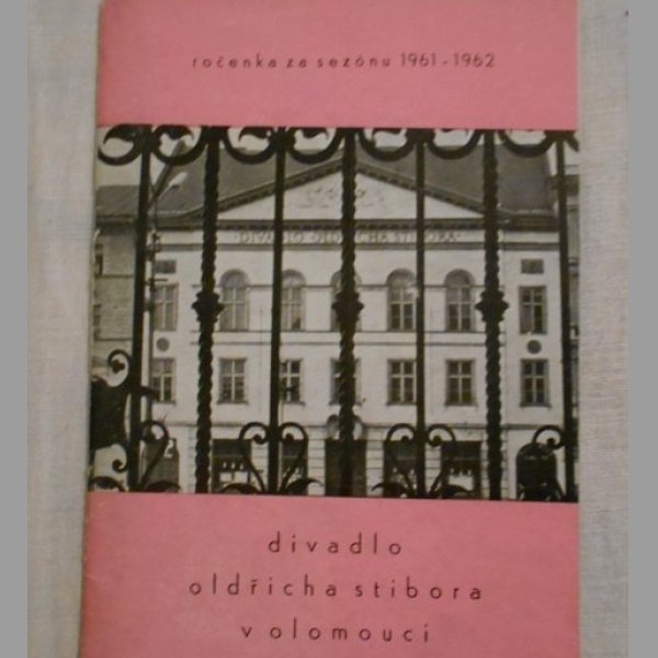 Divadlo Oldřicha Stibora v Olomouci - ročenka 1961-1962