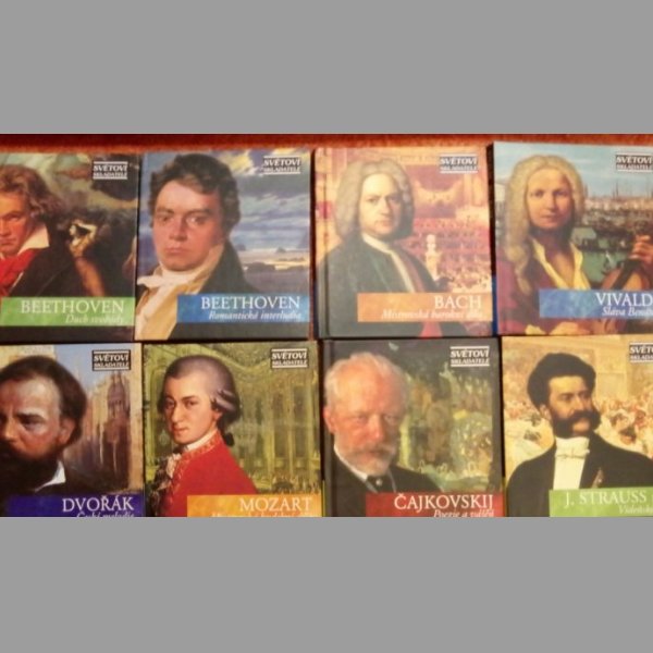 Světoví skladatelé - kolekce 8 CD
