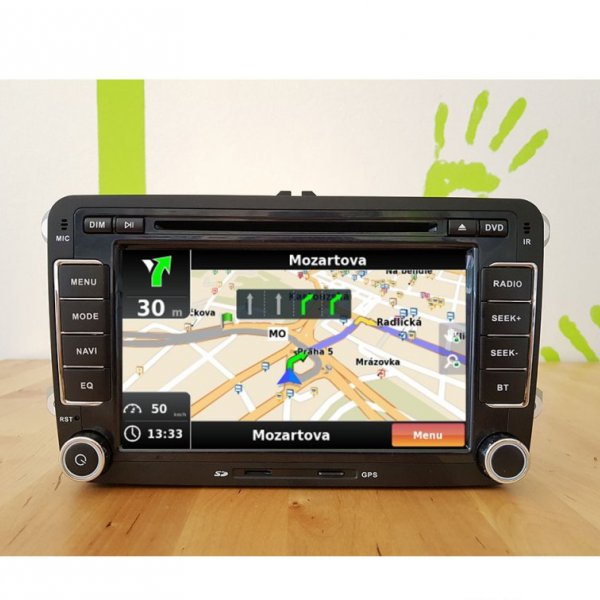 Úplně nové Autorádio s GPS pro VW,Škoda,Seat