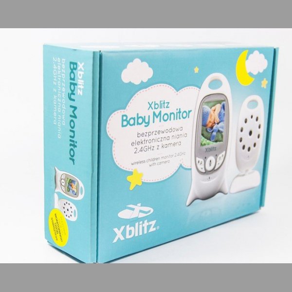 Bezdrátová elektronická dětská chůvička Baby Monitor, s kame