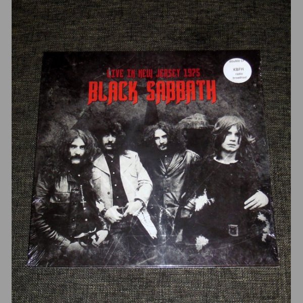 2LP Black Sabbath - Live In New Jersey 1975 (2019) / UK /