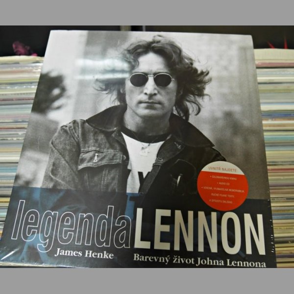 Kniha + CD: Legenda Lennon - Barevný život Johna Lennona