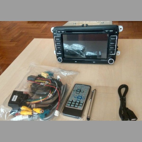 2DIN Autoradio Skoda,Seat,VW BT,GPS,SD,USB