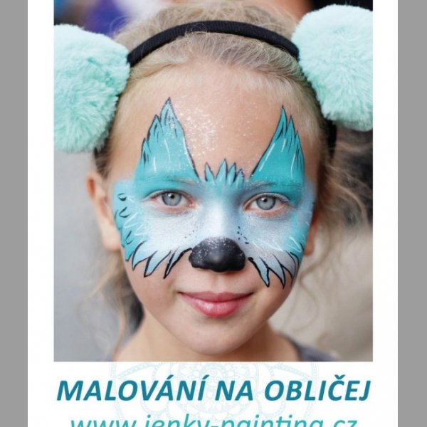 Malování na obličej a tělo, face painting, body painting