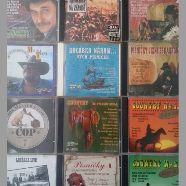 CD COUTRY,FOLK,WESTERN / 12  KS