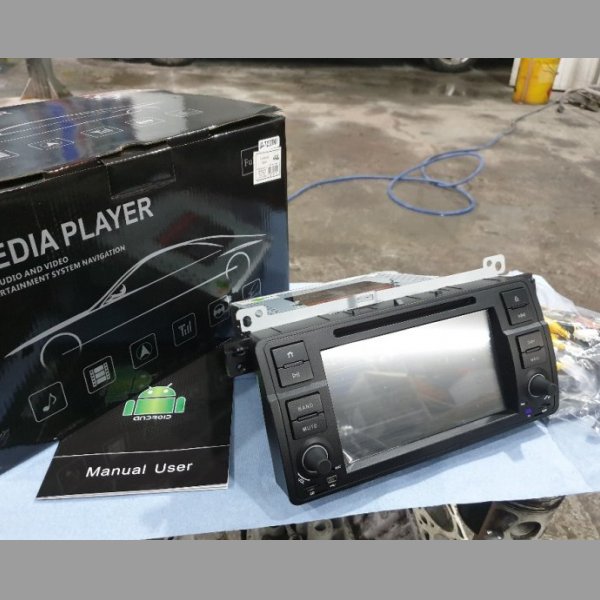 Autoradio BMW E46 GPS navigace, DVD / MP3 / CD / WMA, 7, kap