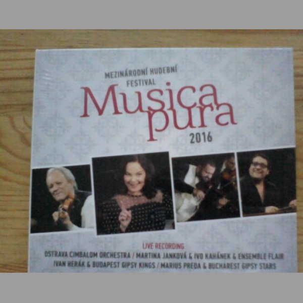 Nové CD Musica pura 2016, různé žánry, 15 skladeb, Indies