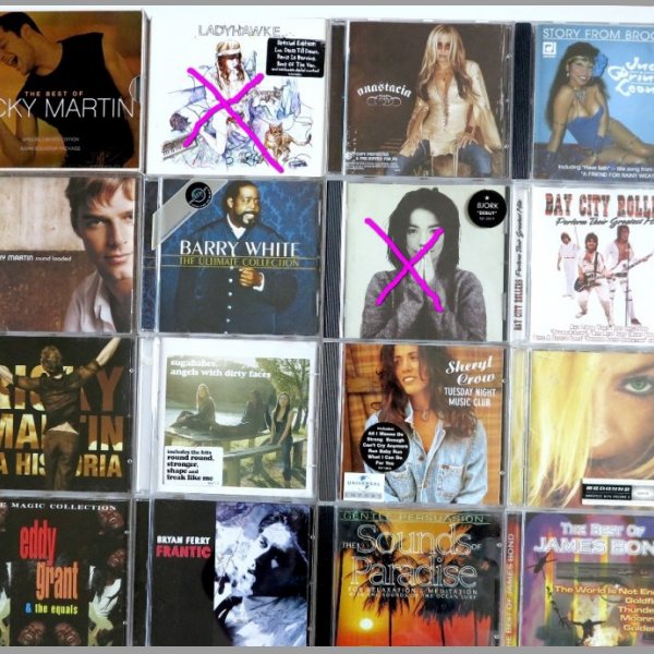 pop, jazz, vážná CD z pozůstalosti 1CDza: 75,- 2CD 125,-