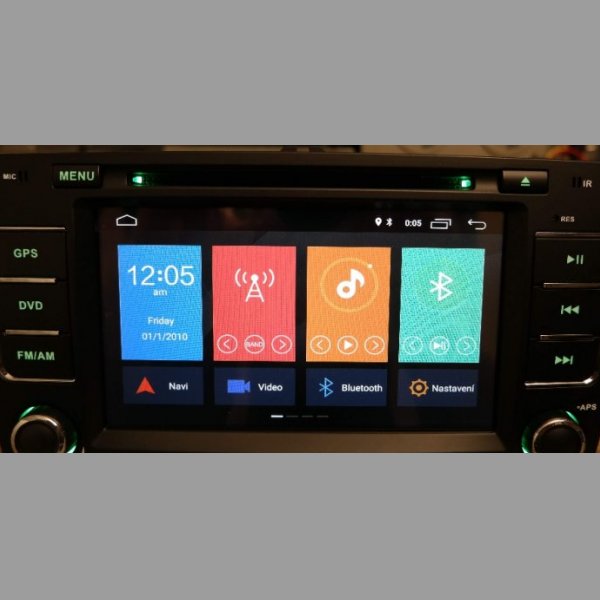 2DIN DVD Android 8 pro Škoda Octavia 2